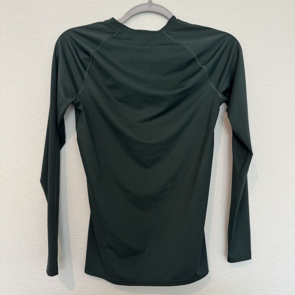 Gymshark Vital Seamless Long Sleeve Top Green Extra Small - Picture 5 of 6